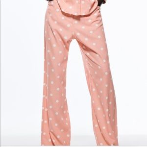 Zara linen blend polka dot pants. Brand new